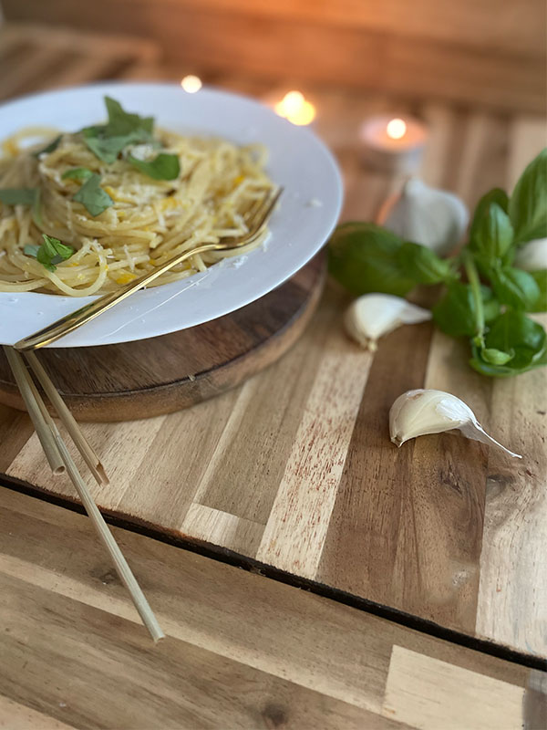Cooking-Cactus buttery zucchini-garlic-pasta #8